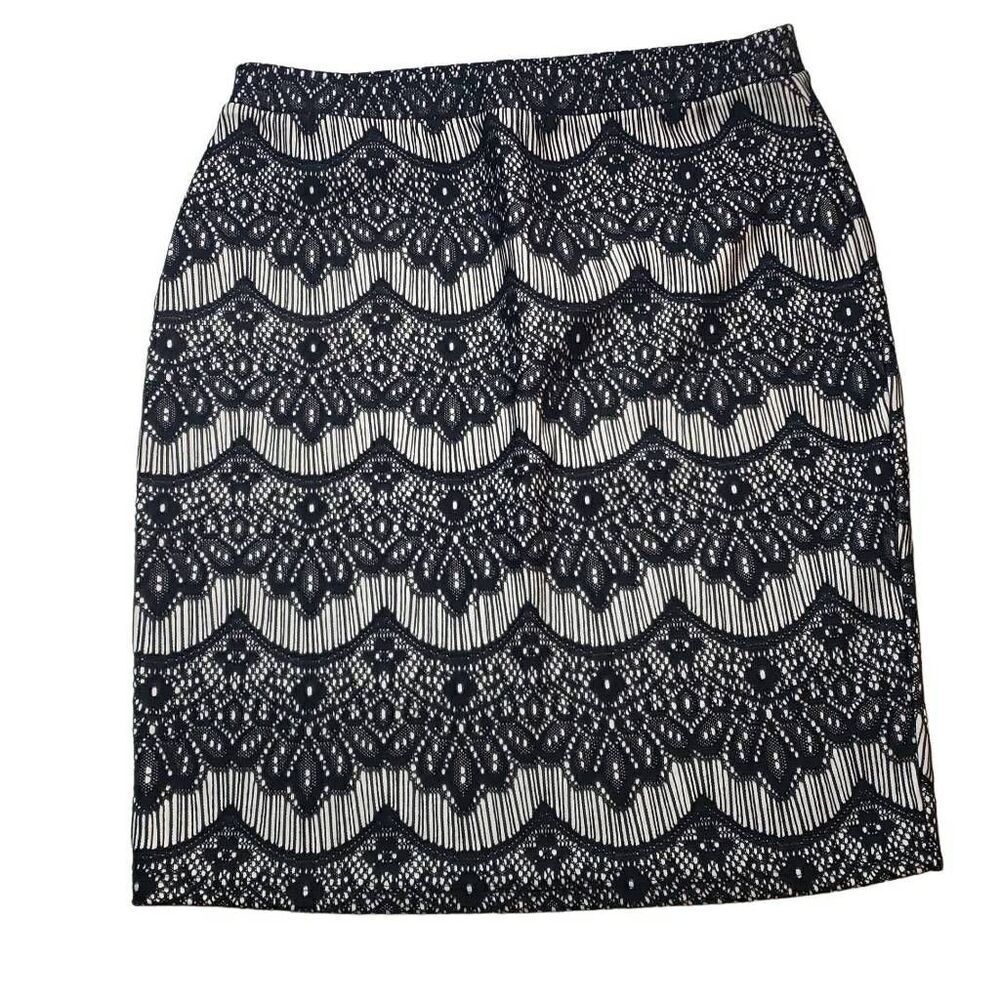 Melissa Page Black and White Skirt Size‎ Small